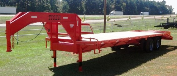 102 x 30 (25 + 5 Dovetail) Tandem Dual Gooseneck